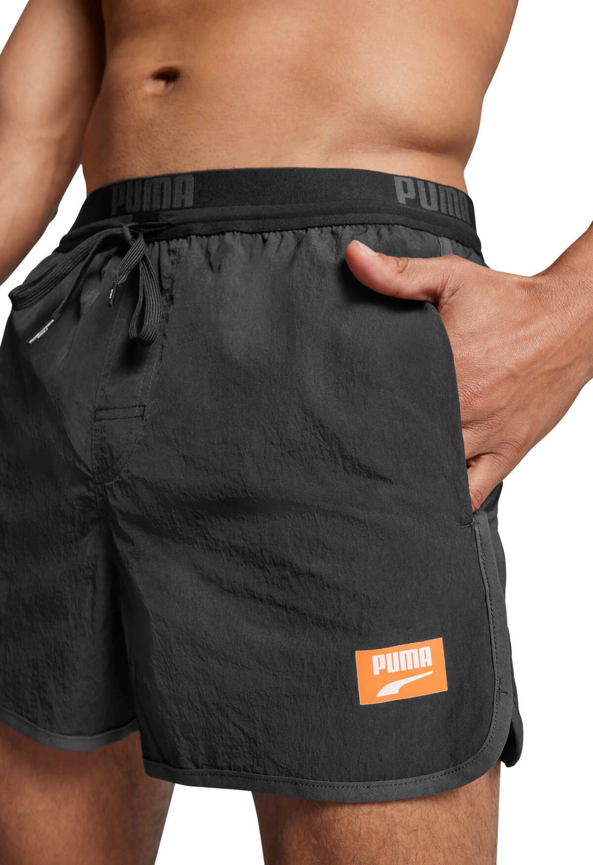PUMA Black Track Herren Badeshorts
