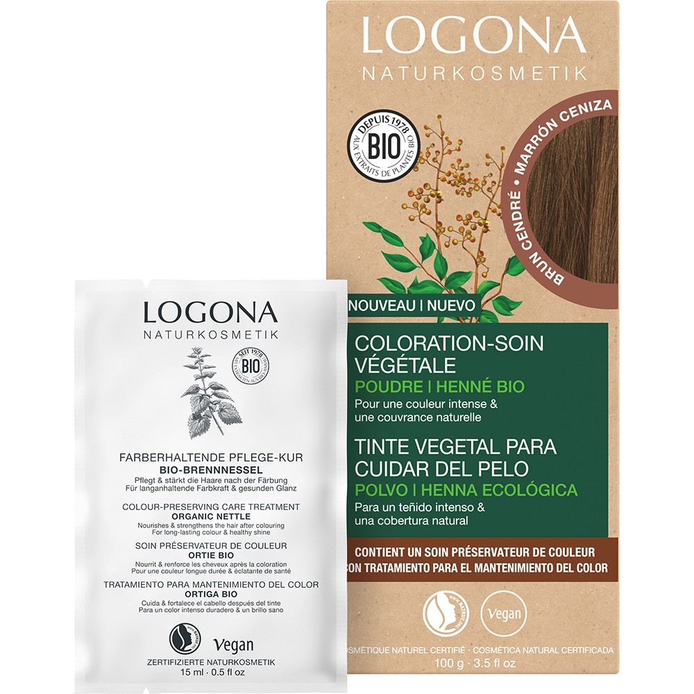 Tratamiento de coloración capilar Logona