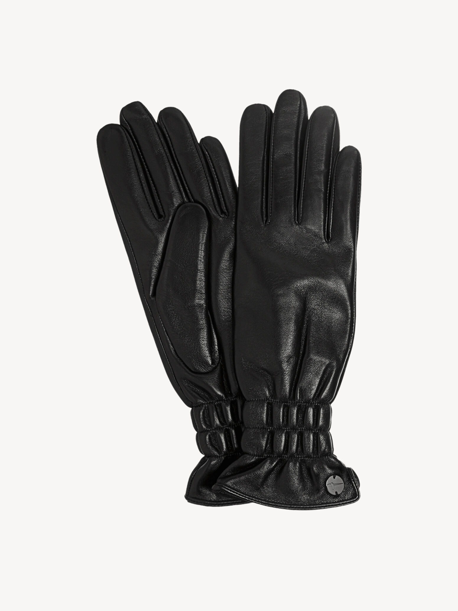 Gants en cuir - noir