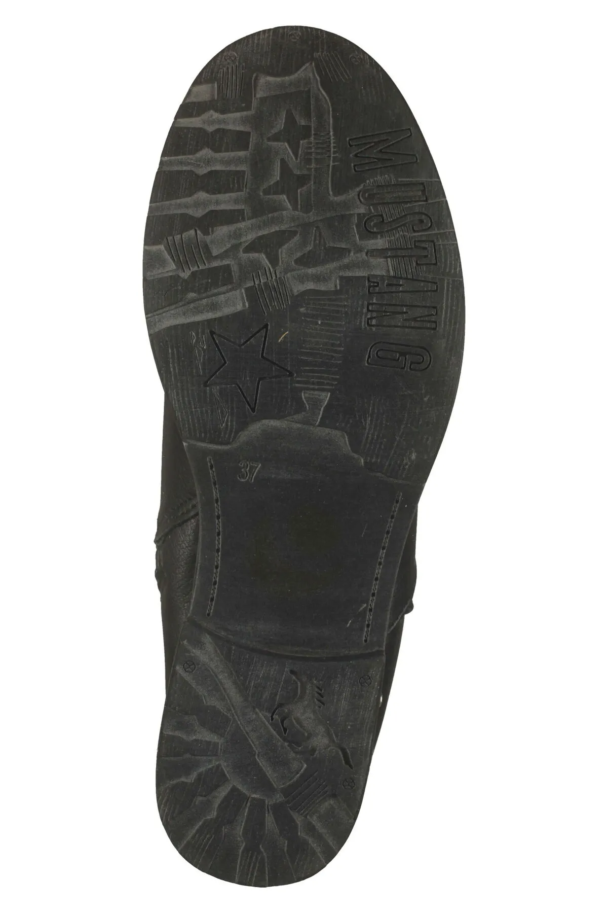 Mustang  Stiefelette - Schwarz - Blockabsatz