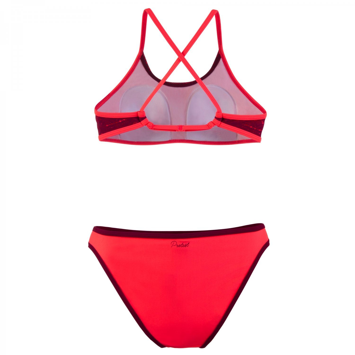 Protest Triangel-Bikini Sativa Jr Mädchen Bikini rot