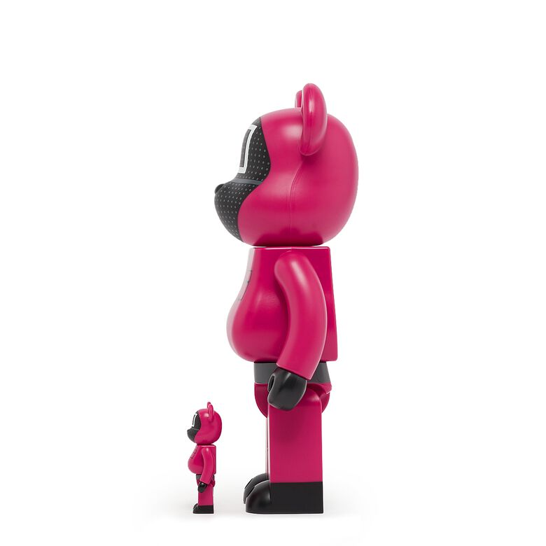 Medicom Bearbrick Squid Game Guard □ 100% & 400% multicolor