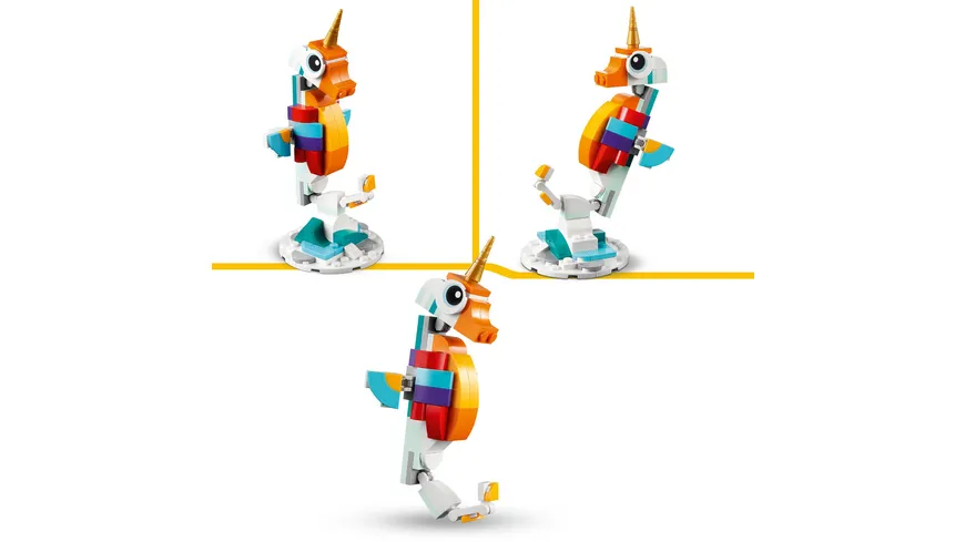 LEGO Creator 3in1 31140 Magisches Einhorn