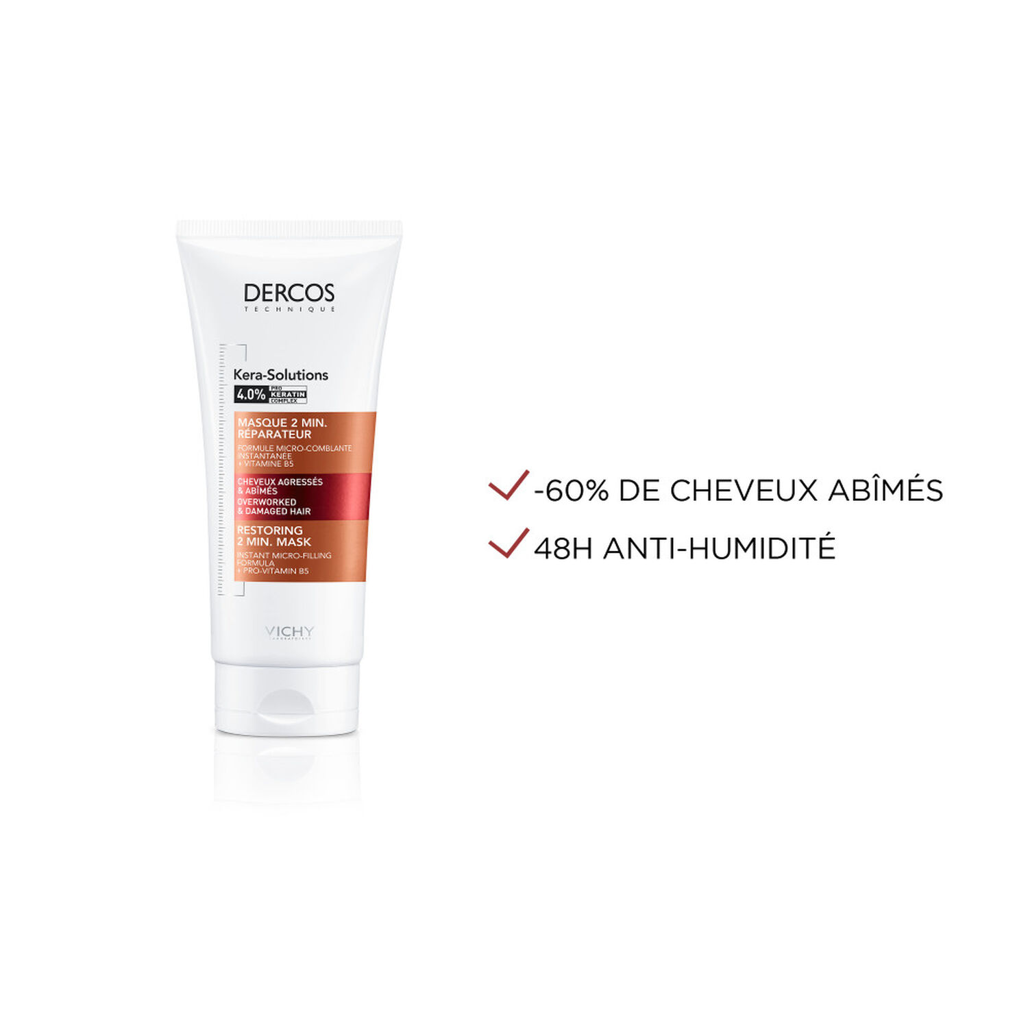 Vichy Dercos Technique Kera-Solutions Shampooing Reconstituant 250 ml
