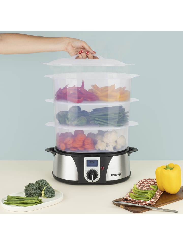HKoenig Dampfgarer VAP12  in Transparent günstig kaufen onesize