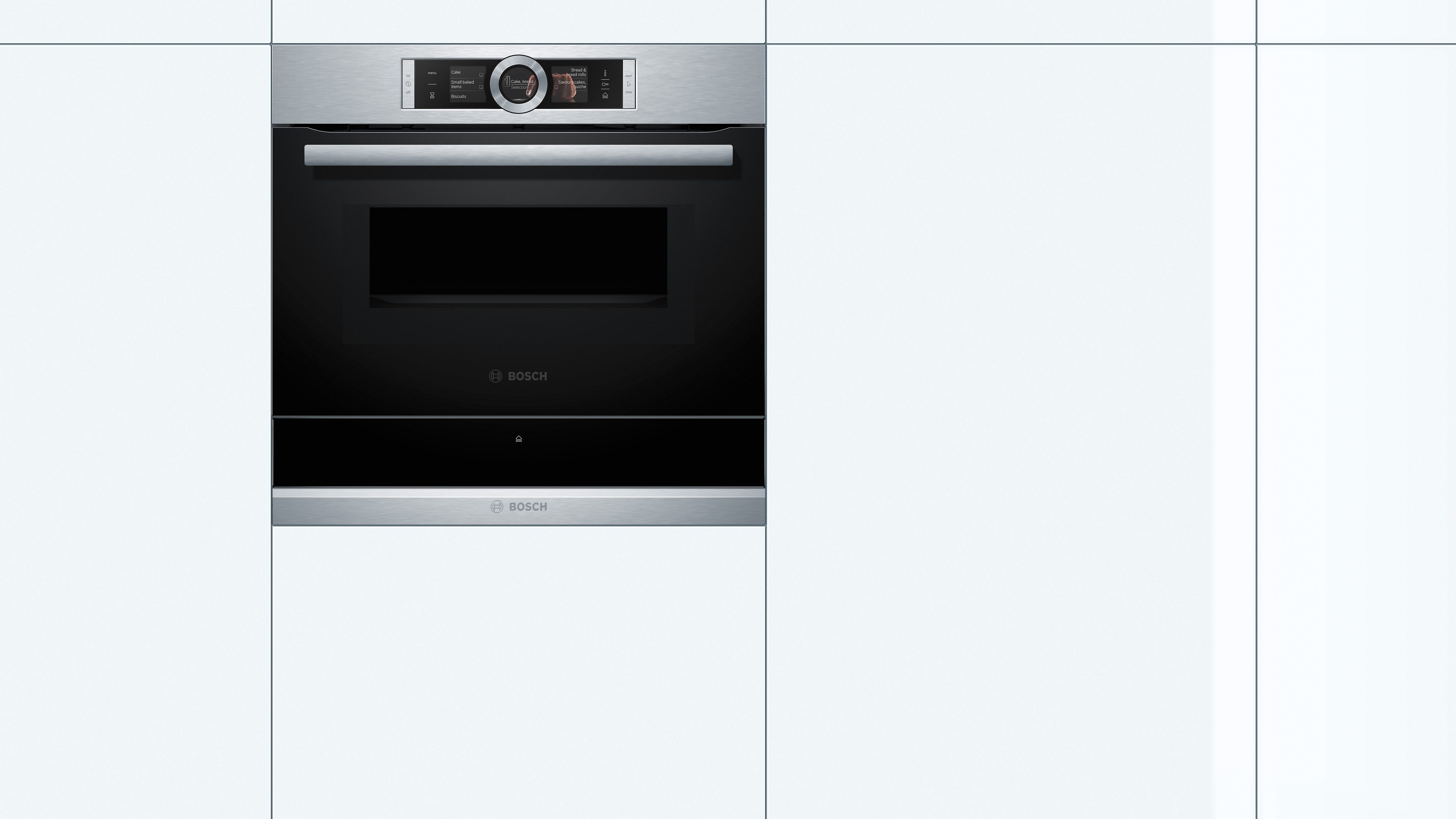 BOSCH Zubehörschublade BIE630NS1, Push-Pull-Mechanismus