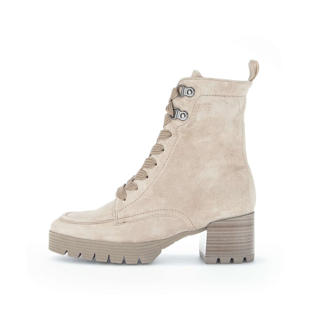 Gabor comfort Schnürstiefelette beige