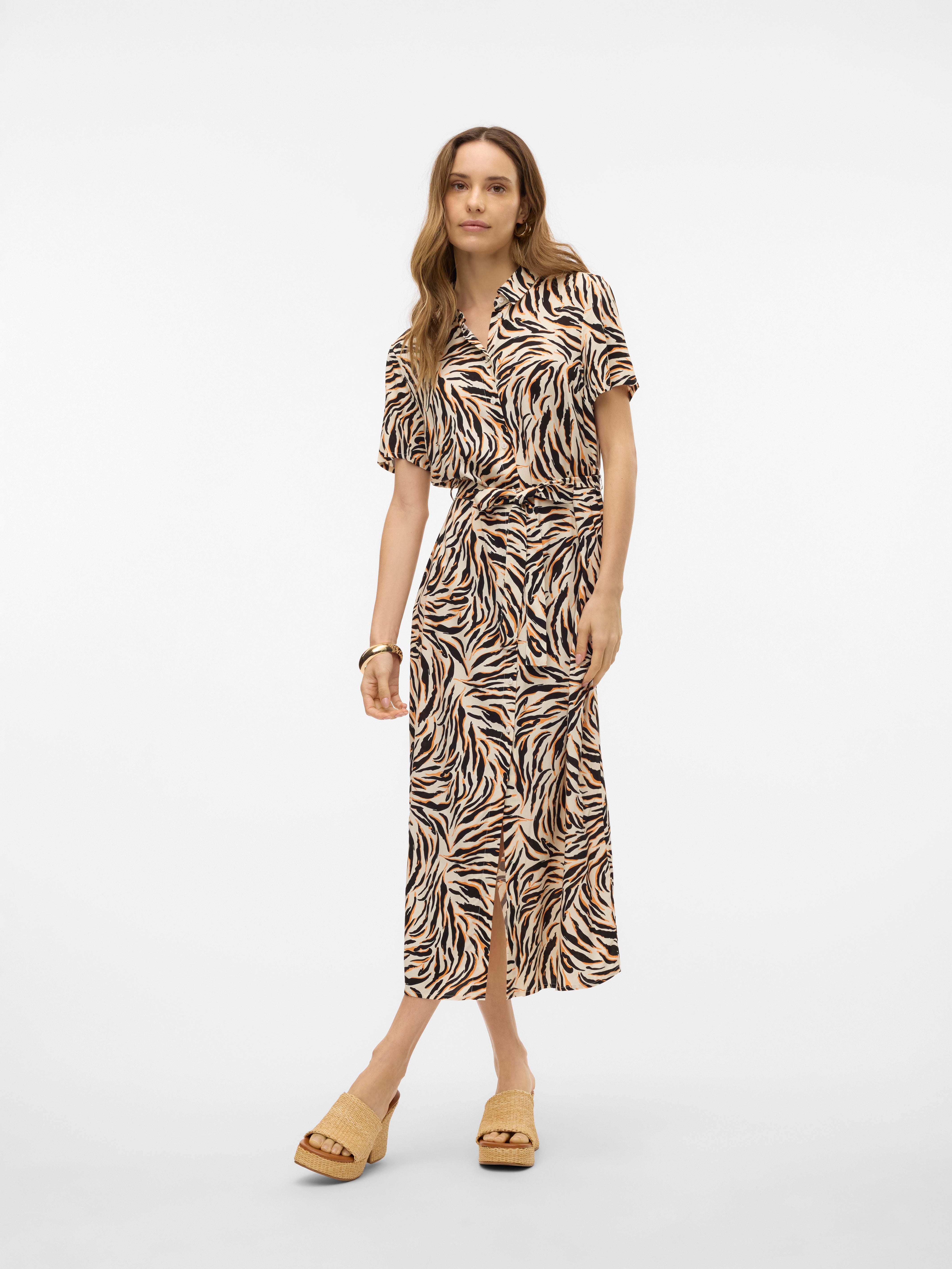 VMEASY Langes Kleid