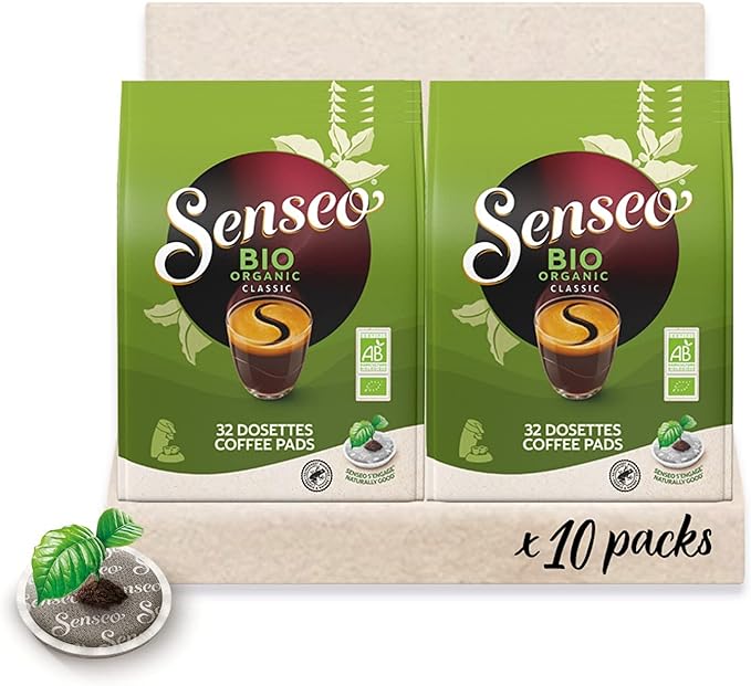 Senseo Café 320 Dosettes Bio Classique (lot de 10 x 32)