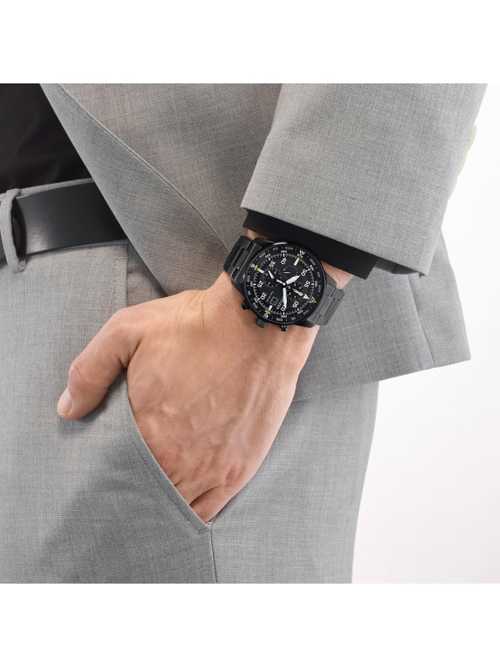 Citizen Uhr in Schwarz günstig kaufen onesize
