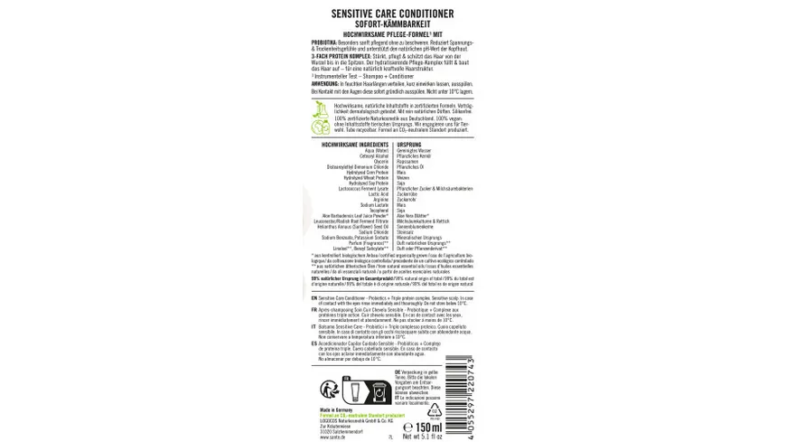 SANTE SENSITIVE CARE Conditioner 150 ml