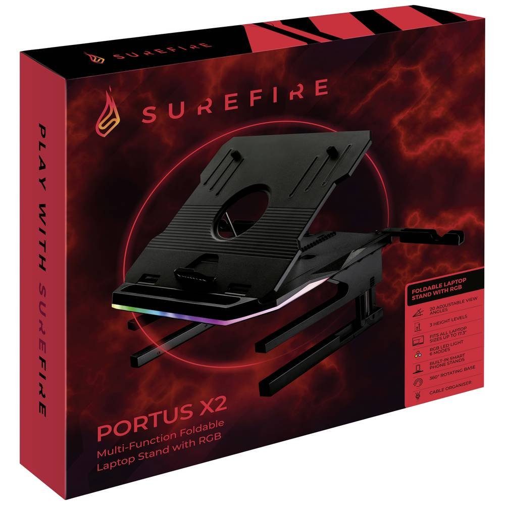Surefire SureFire multifunktionaler klappbarer Laptop-Ständer