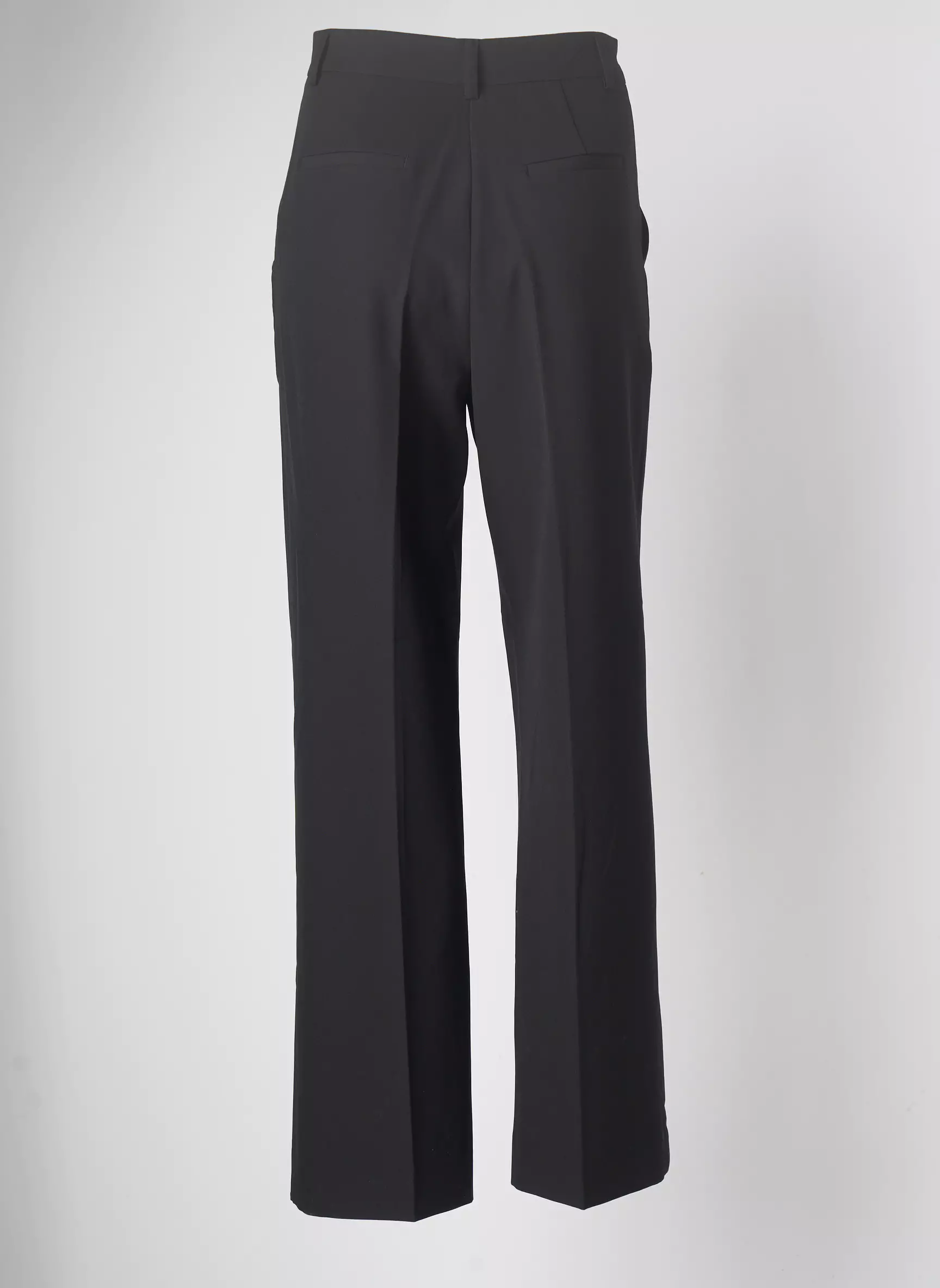 Garcia Pantalons Larges Femme couleur noir