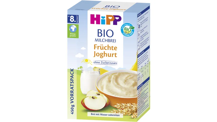 HiPP Bio-Milchbreie ohne Zuckerzusatz 450 g