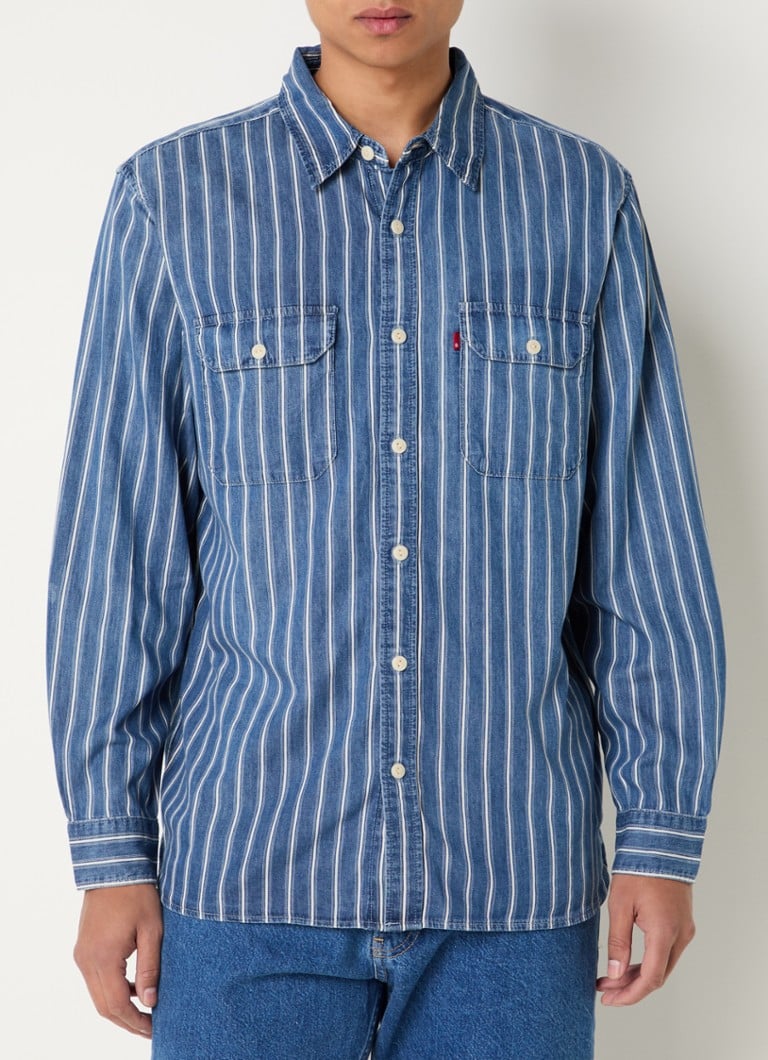Levi's Jackson košulja s prugastim printom i džepovima na prsima