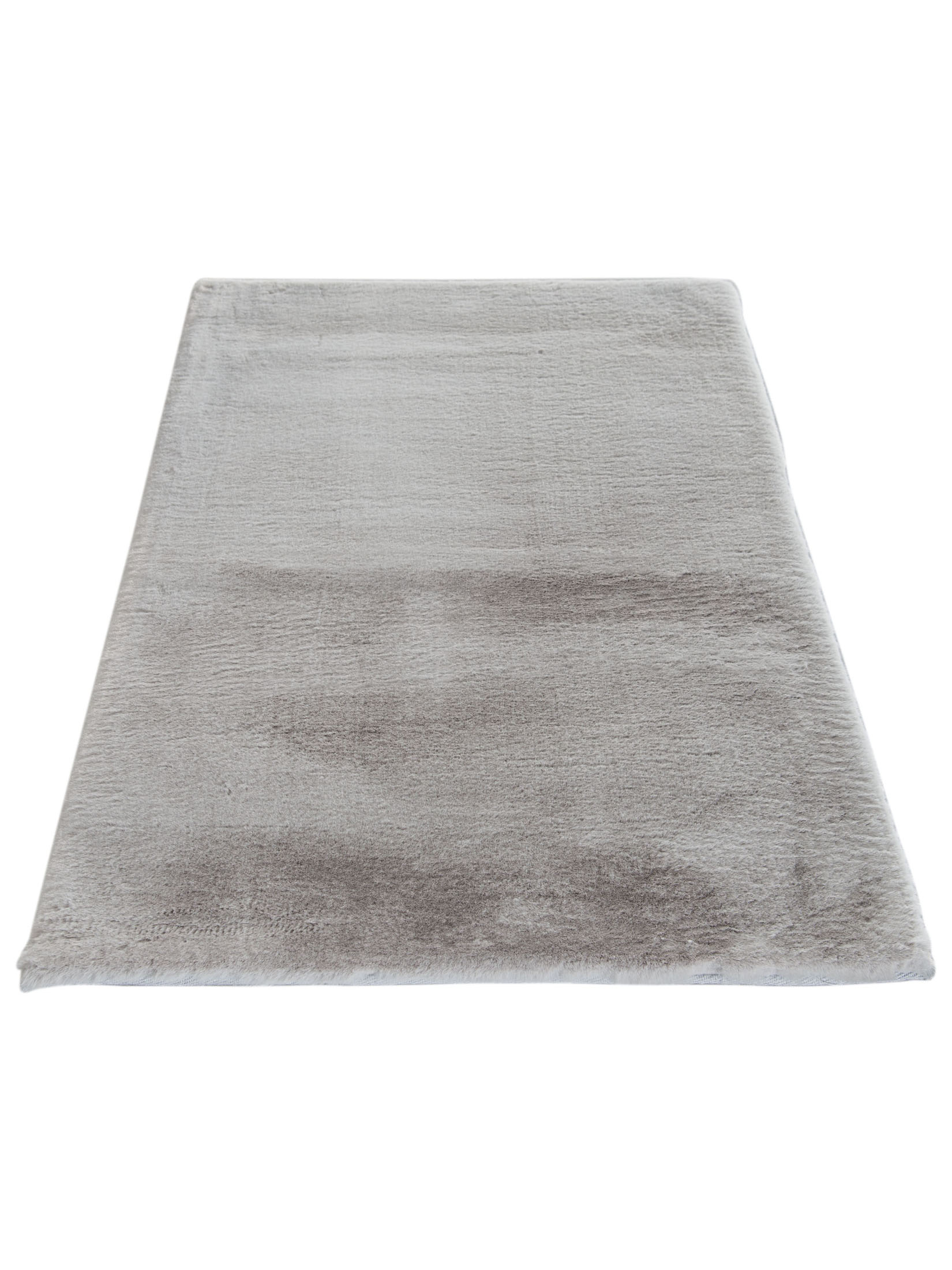 Ranua Kunstfell-Teppich, Silver