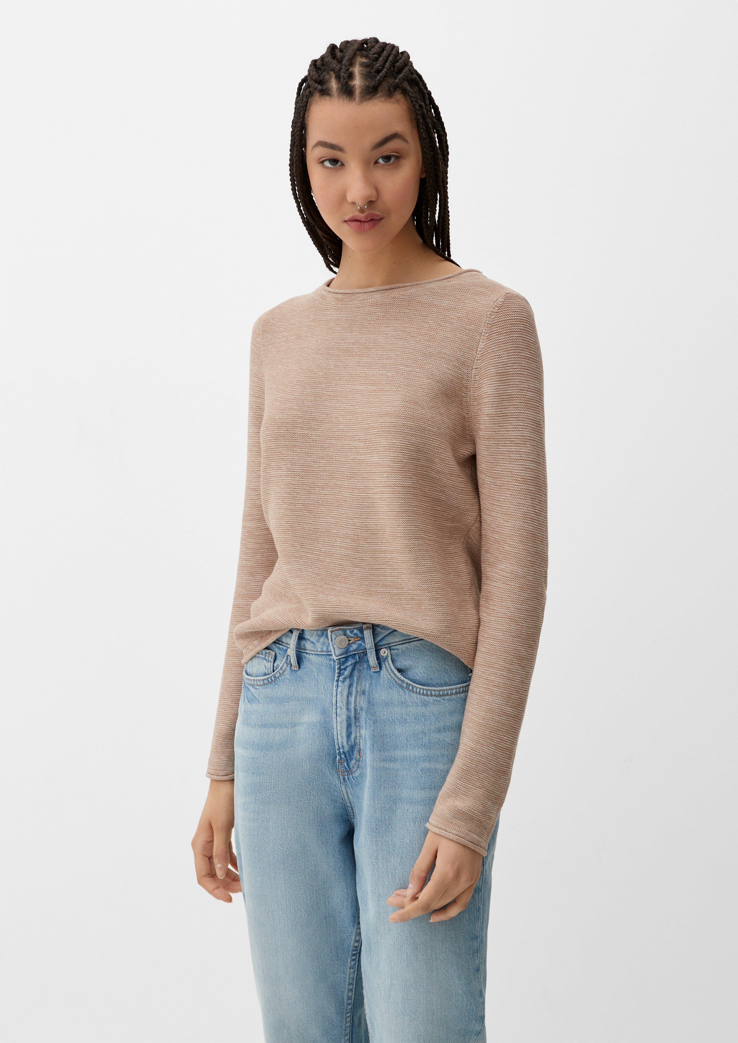 Pullover mit Rollsaumkanten  45.899.61.X014-82W0