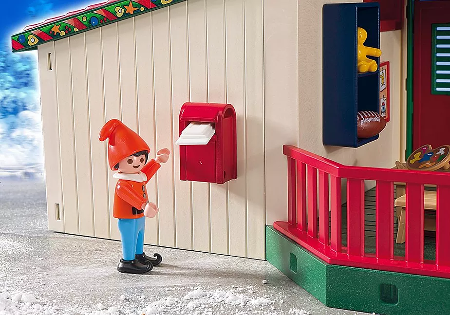 Zuhause beim Weihnachtsmann