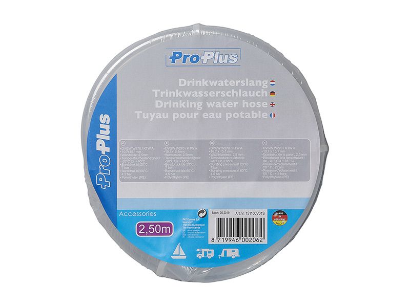 ProPlus transparent Trinkwasserschlauch