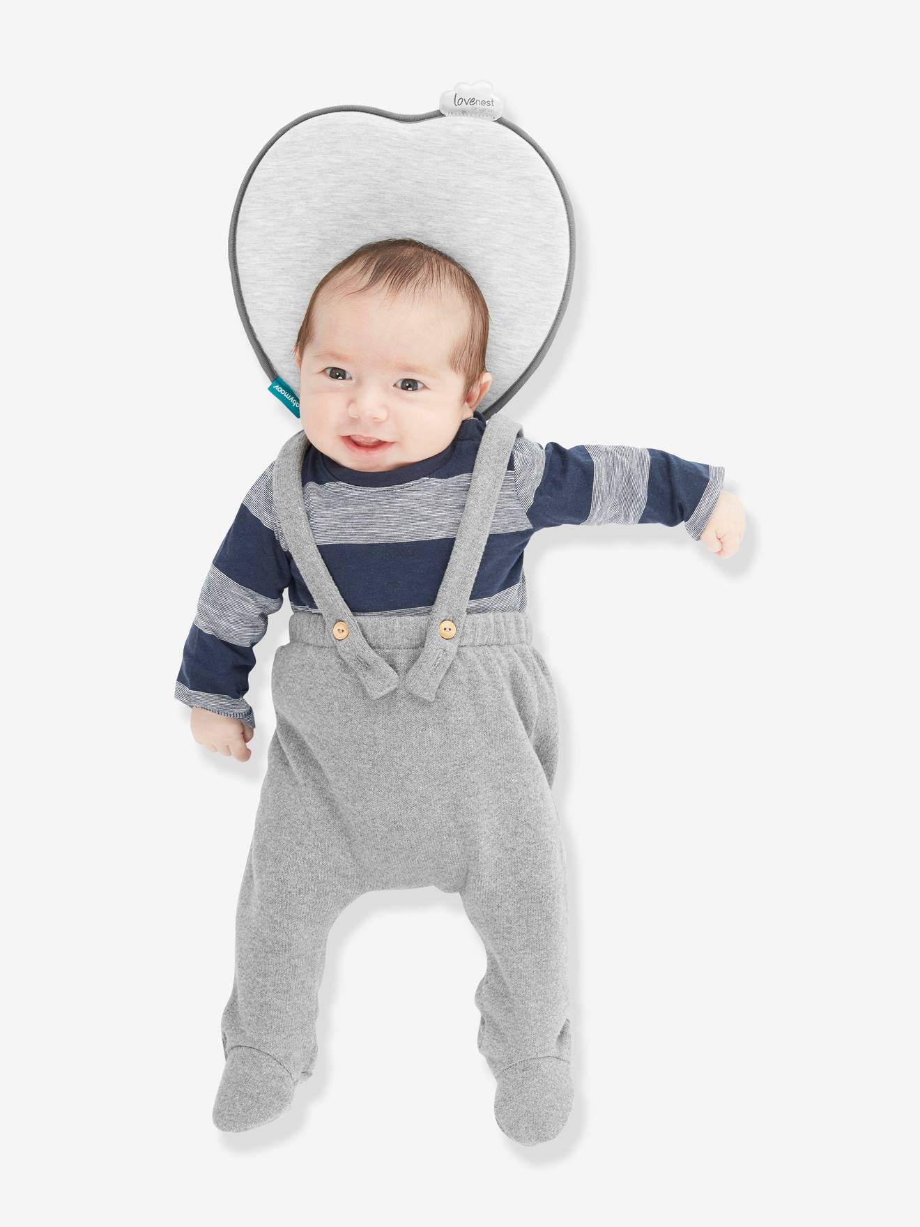 Coussin cale-tête BABYMOOV Lovenest Original gris chiné (smokey)