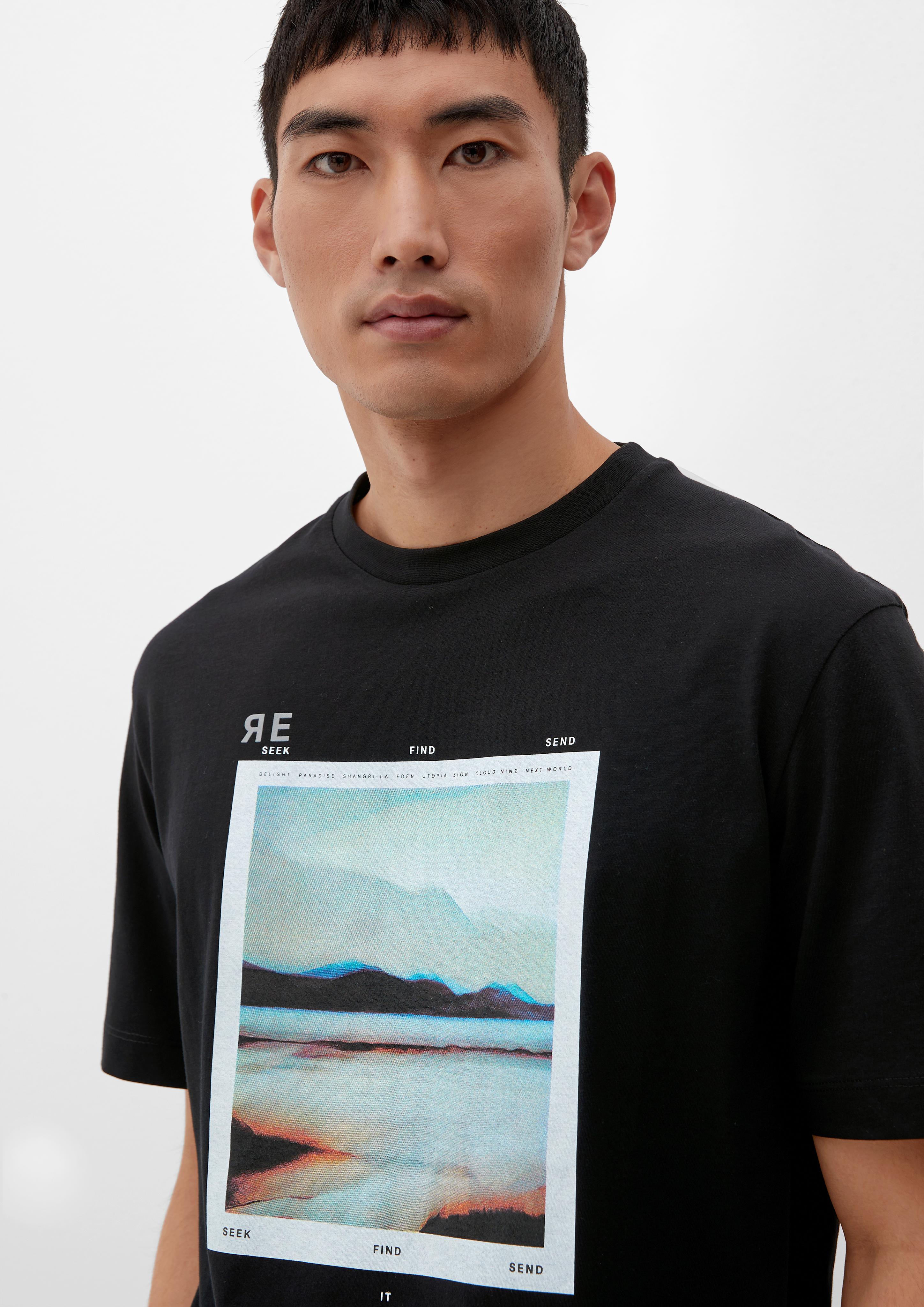 Jerseyshirt mit reflektierendem Artwork  2125683-99D1