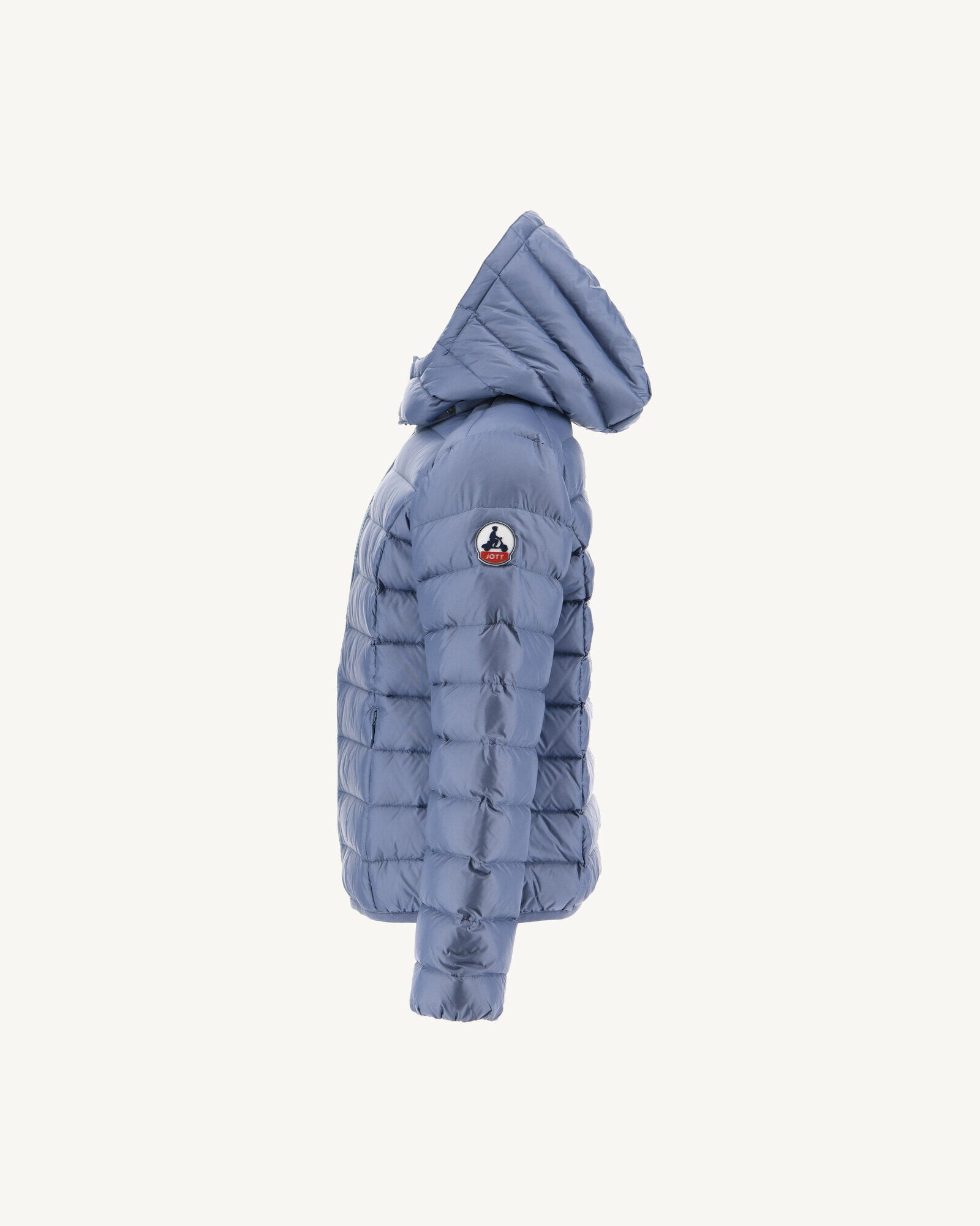 Doudoune à capuche enfant Grand Froid Bleu délavé Gold