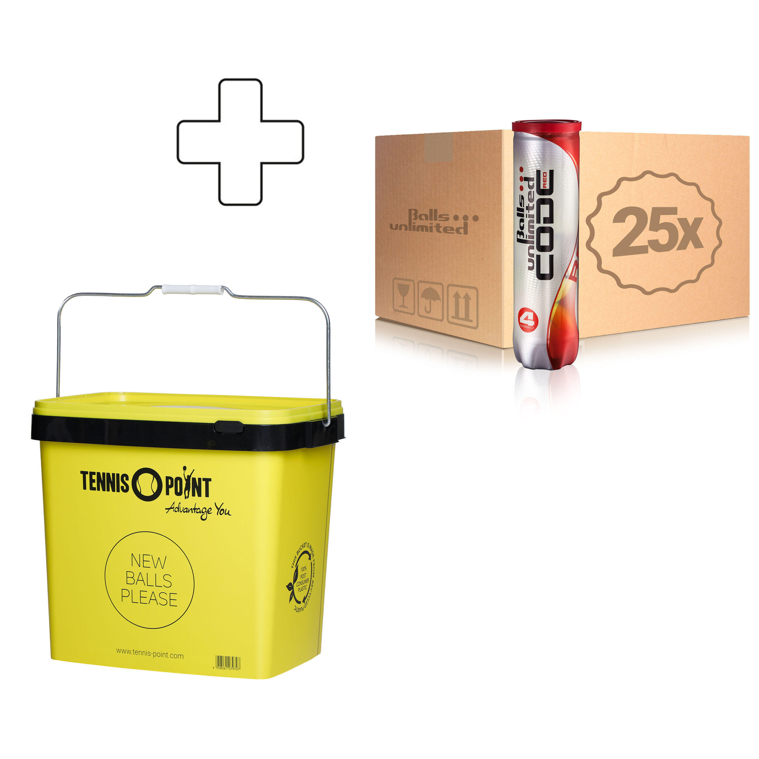Code Red 25x 4er Dose plus Balleimer
