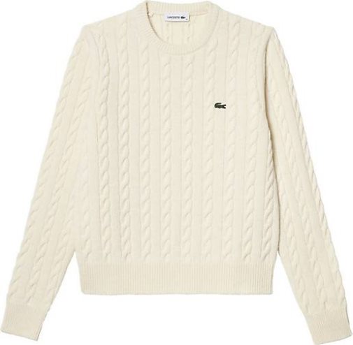 Lacoste Damen Strickpullover mit Wolle
