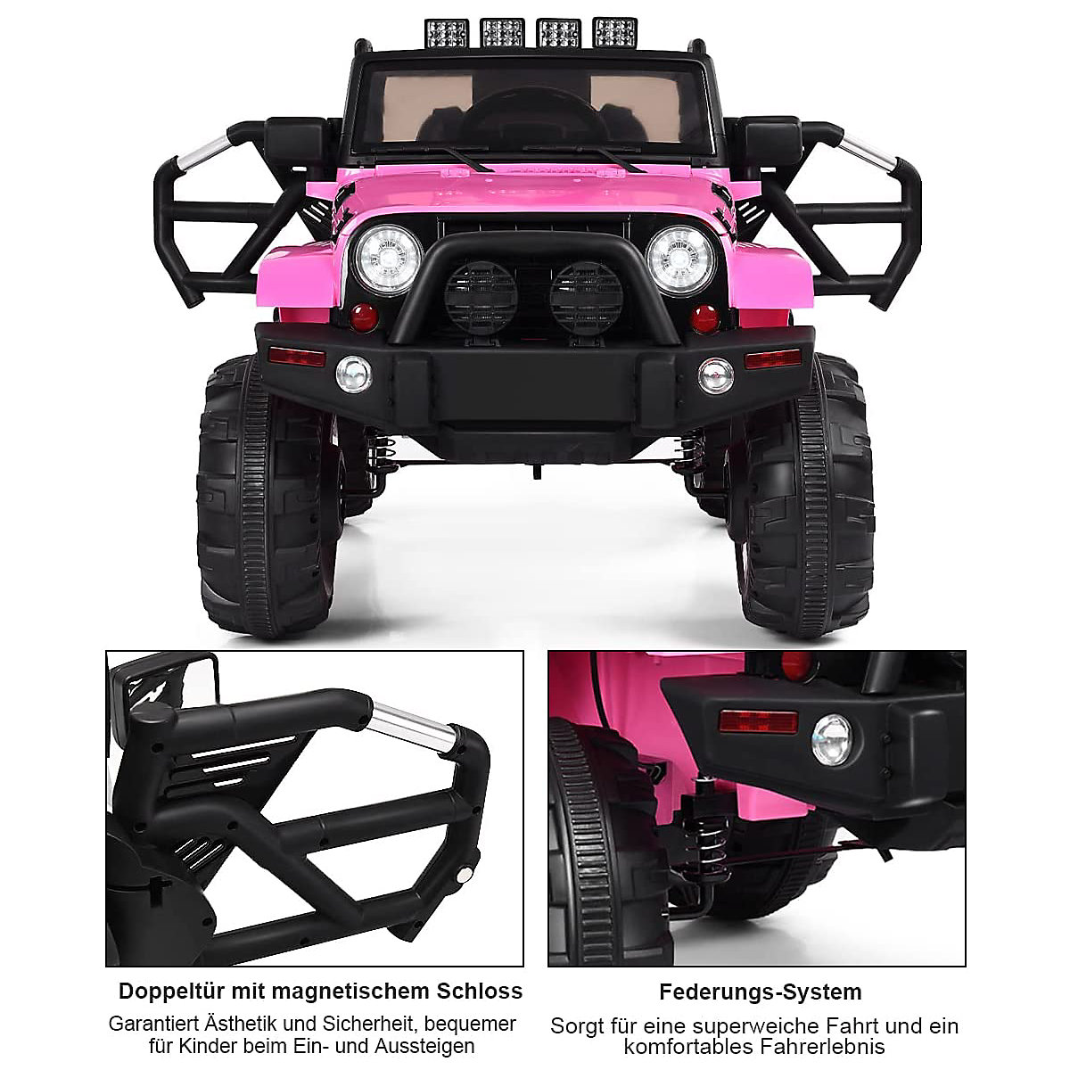 Elektroauto 12V Jeep mit Fernbedienung 3-7 Jahre