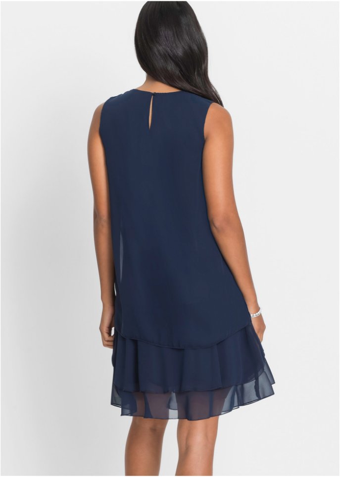 Chiffon-Kleid