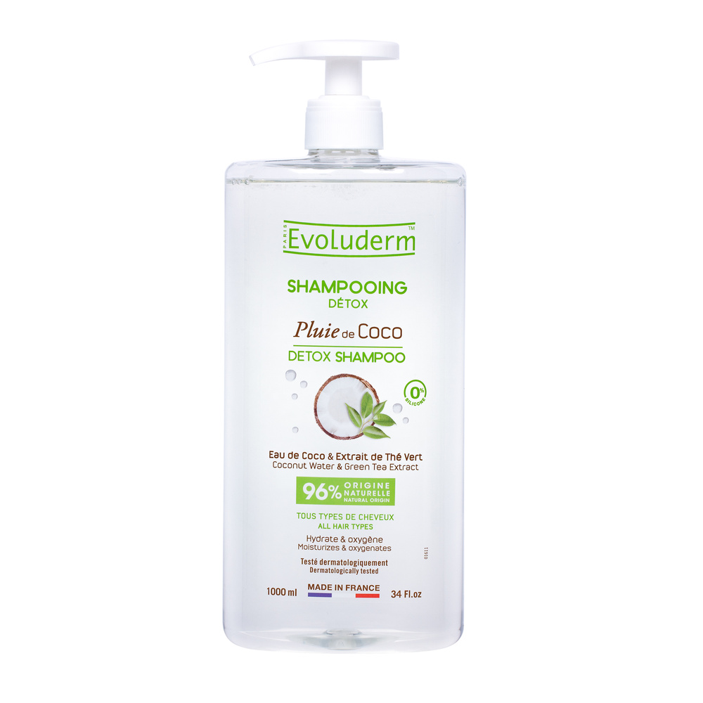 evoluderm Pluie de Coco Shampoing Pluie de Coco 1000ml