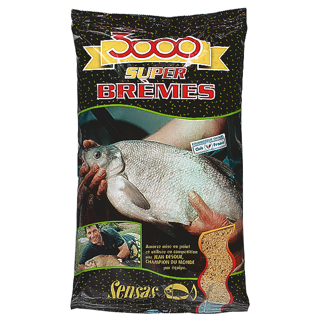Sensas Friedfischfutter 3000 Super Brémes (Brassen)