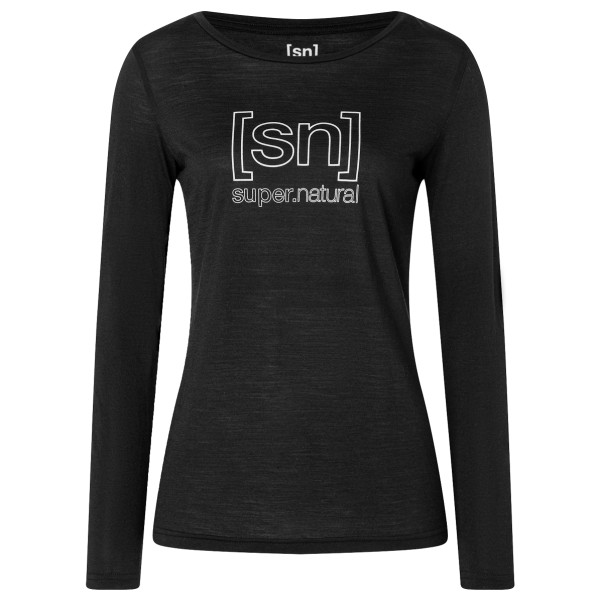 super.natural - Women's The Essential Logo L/S - Longsleeve