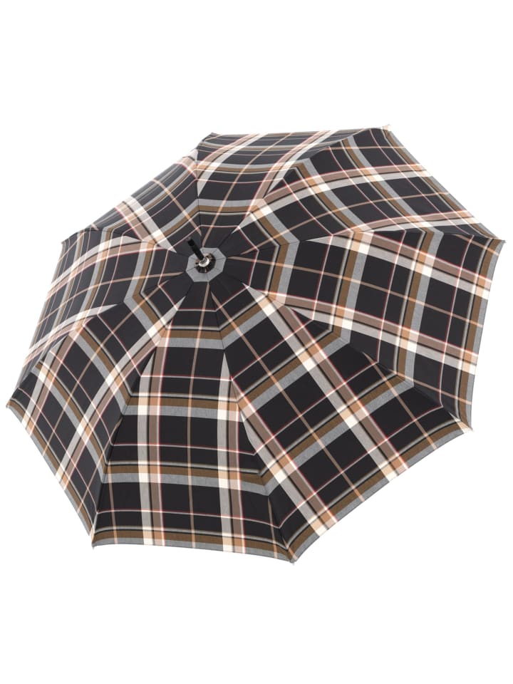 doppler Manufaktur Zürs Golf Champion Stockschirm 98 cm in karosz-beige-braun-rot günstig kaufen onesize