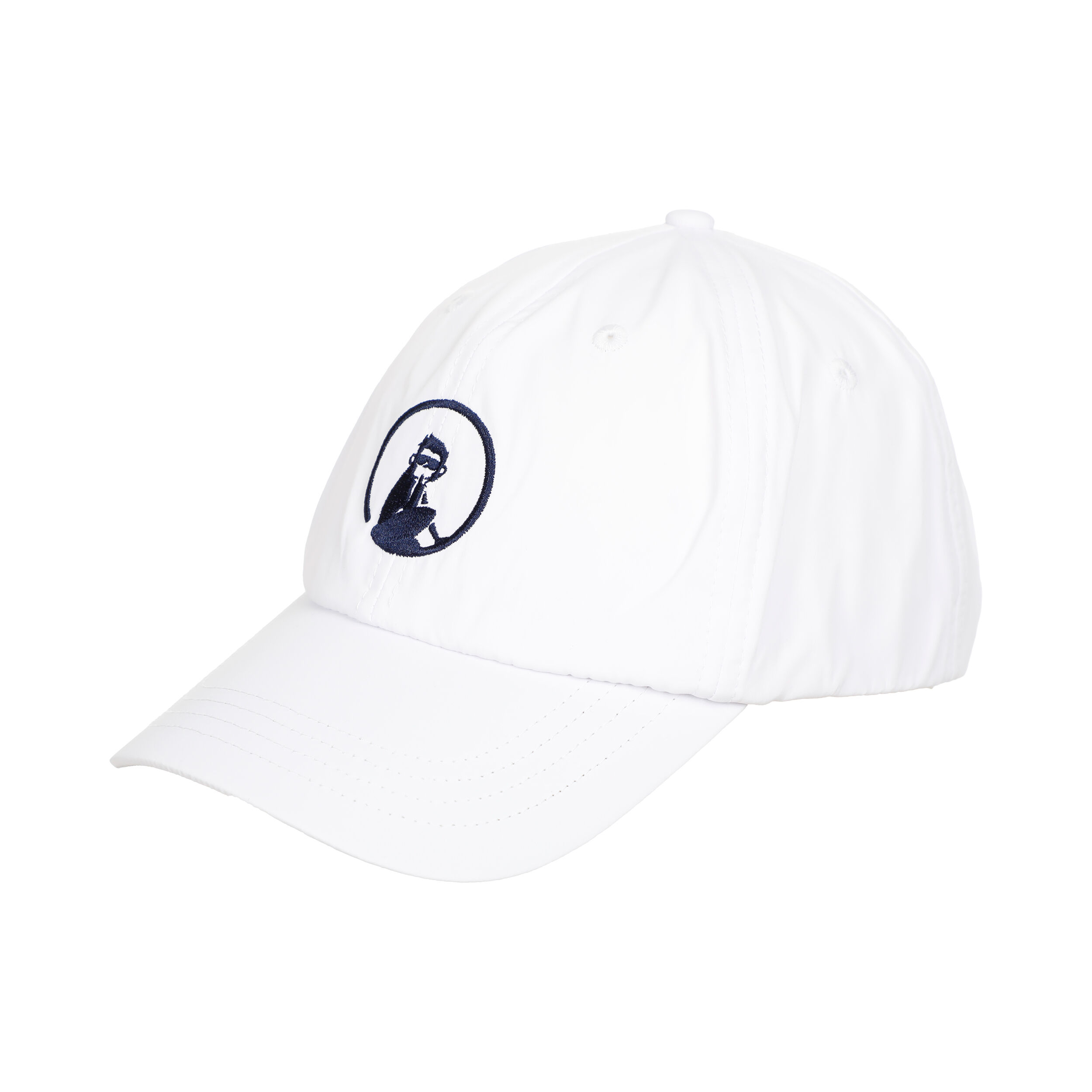 Court Cap - Weiß, Schwarz