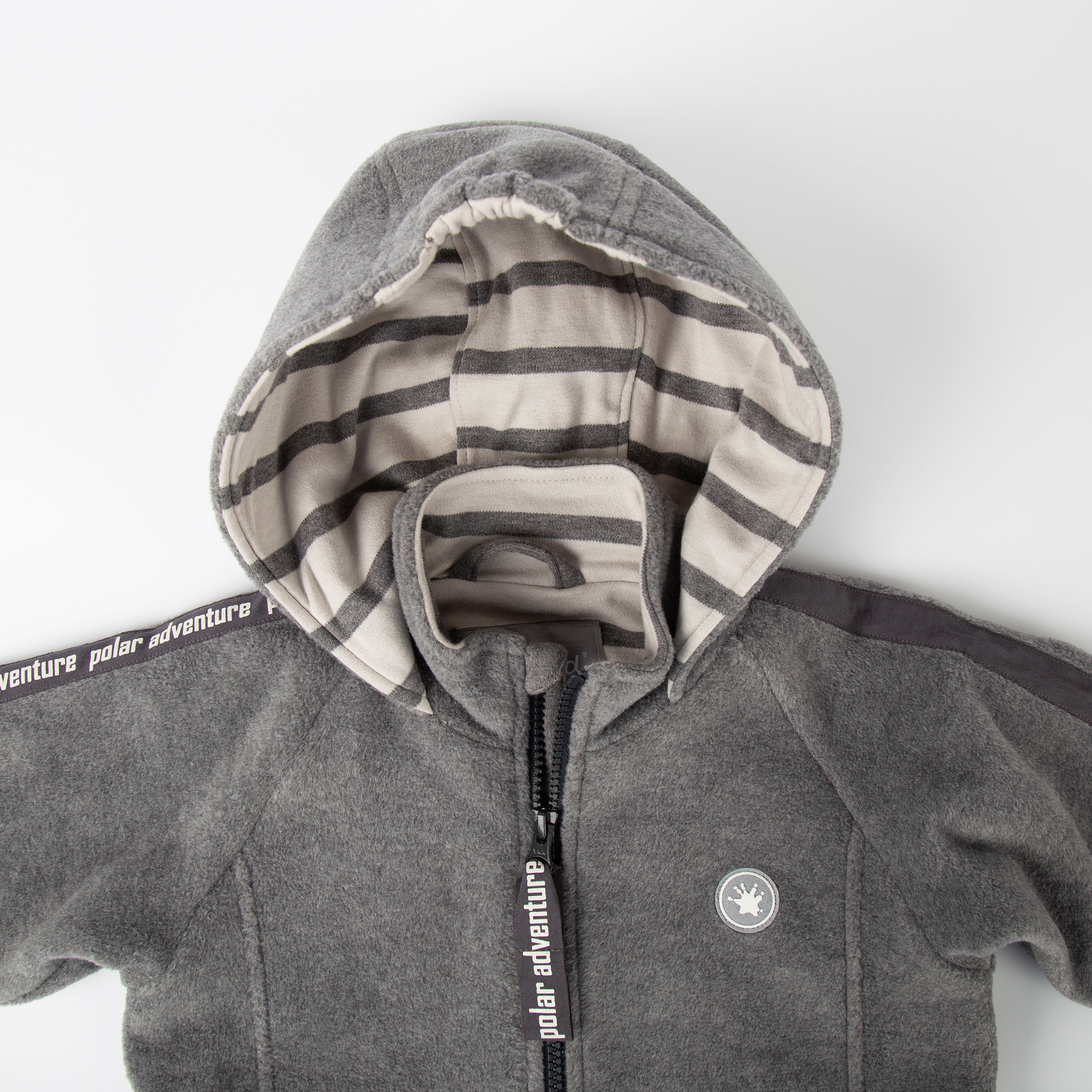 Kinder Fleecejacke Polar Expedition, graumeliert