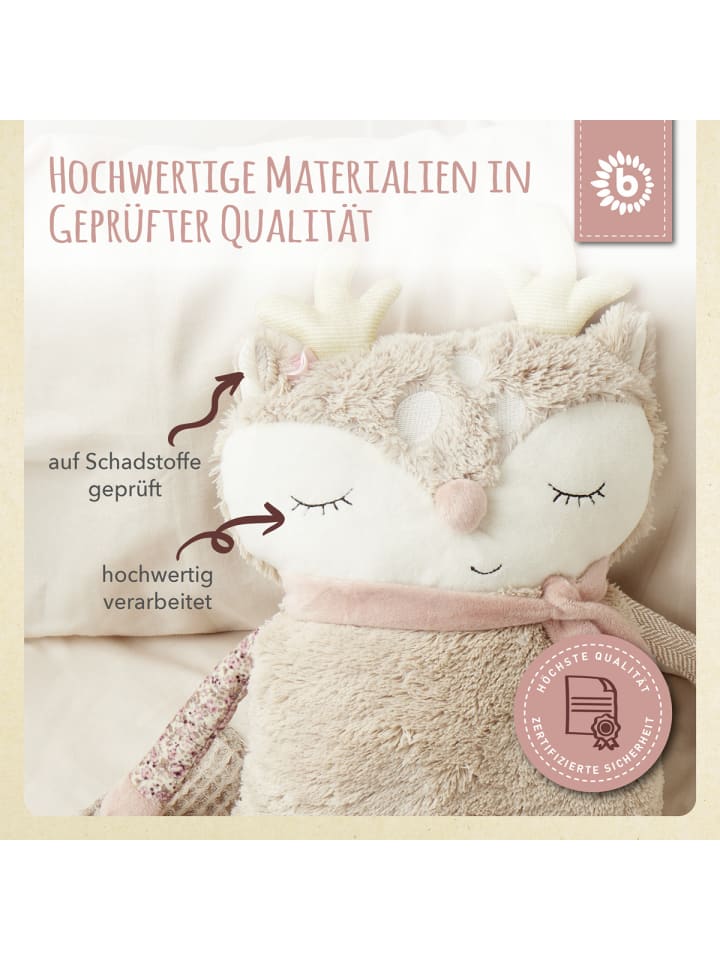 Bieco Spielwaren Kuscheltier Plüsch Großes Reh - ab Geburt in Beige günstig kaufen onesize