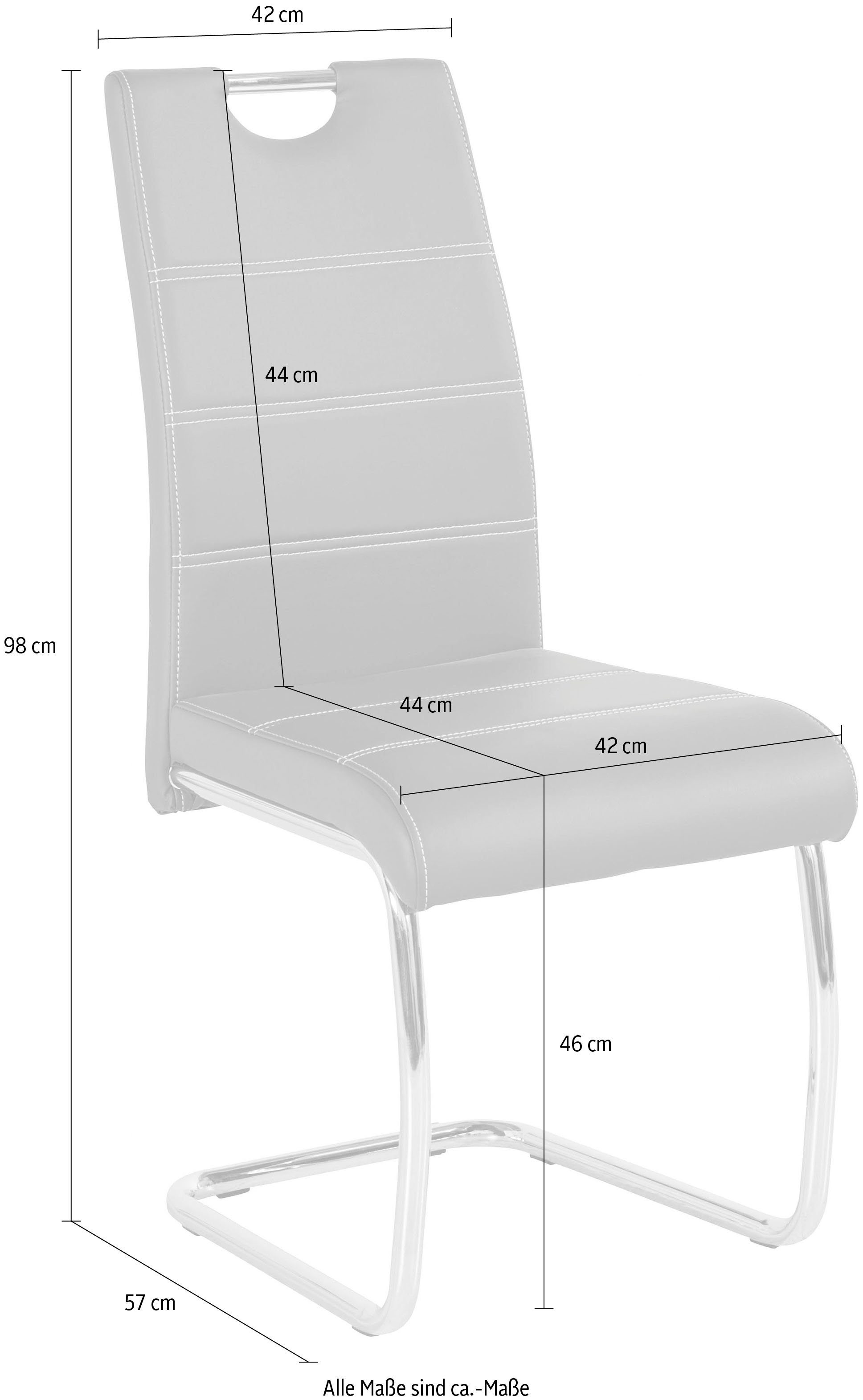 HELA Freischwinger FLORA (Set, 2 St), 2 oder 4 Stück