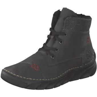 Rieker Schnür Boots in grau