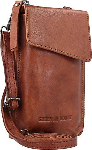 Greenburry Handytasche Leder 10 cm
