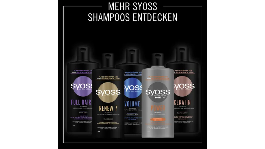 syoss Shampoo Volume 440 ml 440 ml