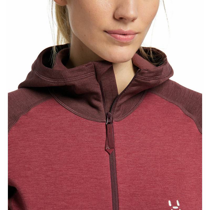 Haglöfs Heron Hood Fleecejacke Damen