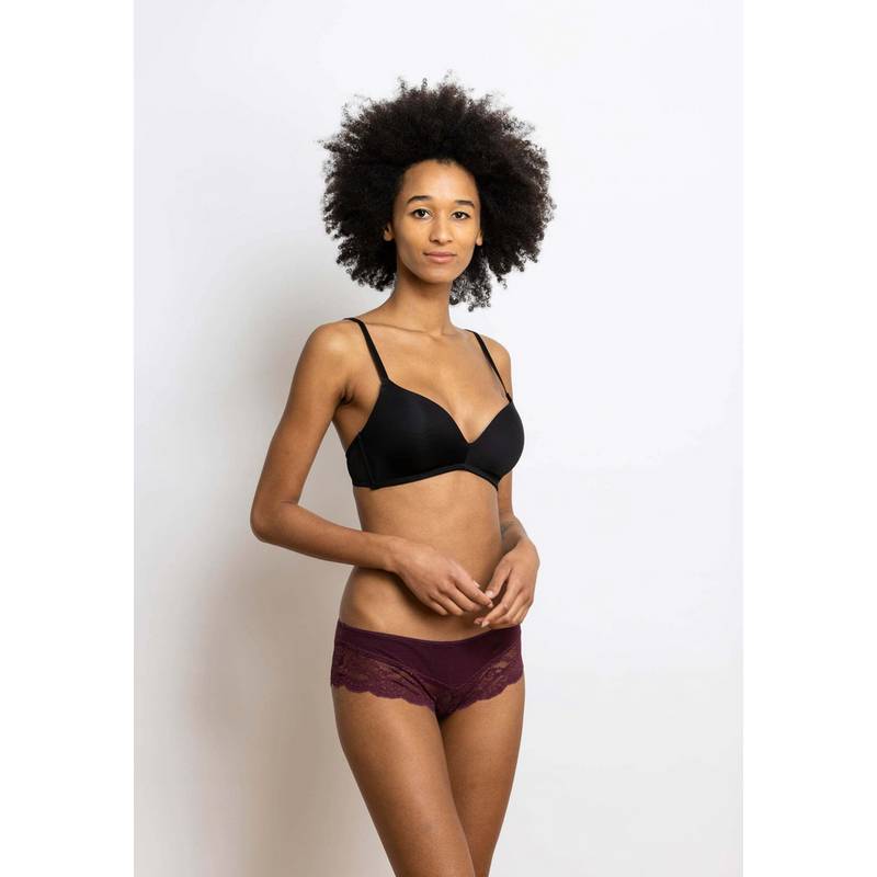 Snocks Hipster mit Spitze aus Bio-Baumwolle Unterhose Damen