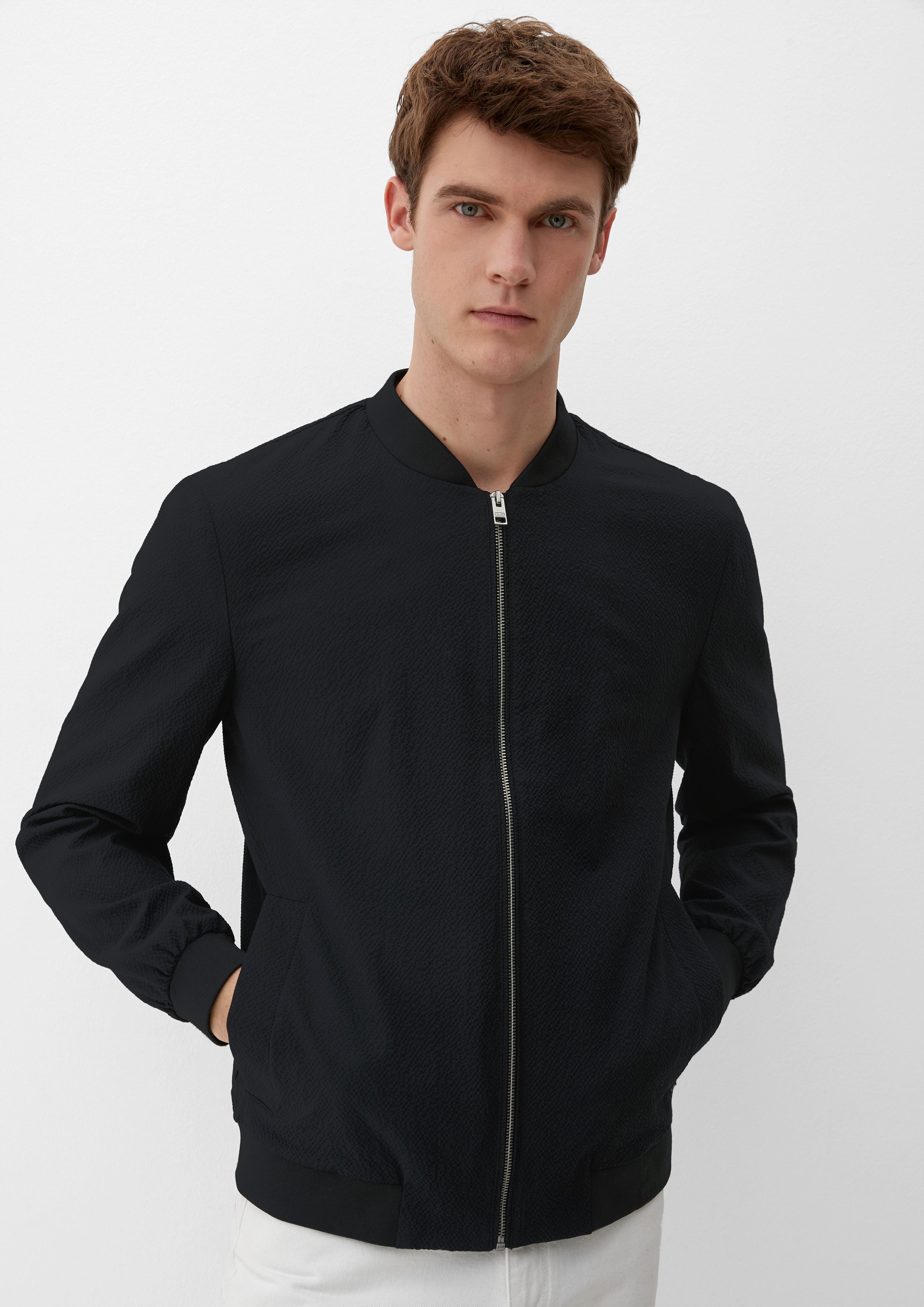 Blouson aus Seersucker  2128651-9999