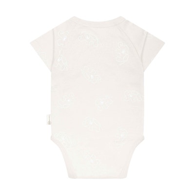 Wickelbody kurzarm GOTS, beige