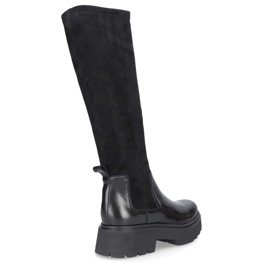EN AVANT - Stiefel C015 Veloursleder - schwarz