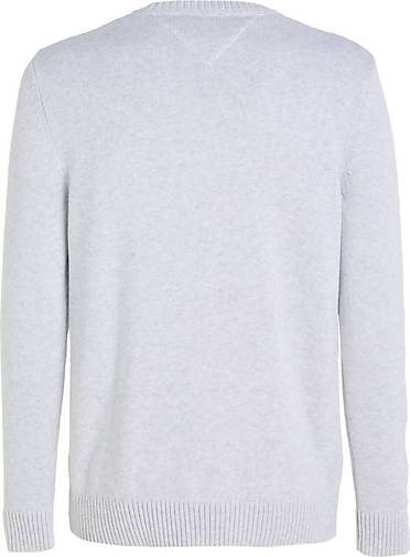 TOMMY-JEANS Herren Strickpullover ESSENTIALS aus Bio-Baumwolle