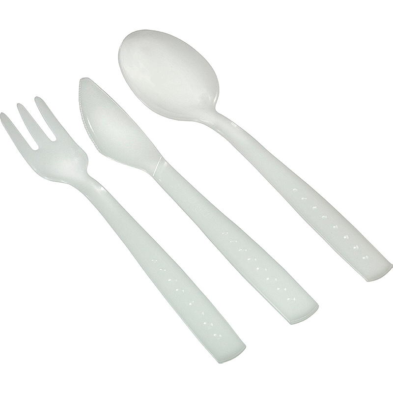 Bestikk 6 sett plast,18 deler gjenbruk