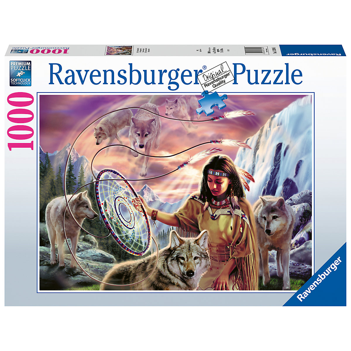 Ravensburger Puzzle 17394 Die Traumfängerin - 1000 Teile Puzzle für Erwachsene und Kinder ab 14 Jahren