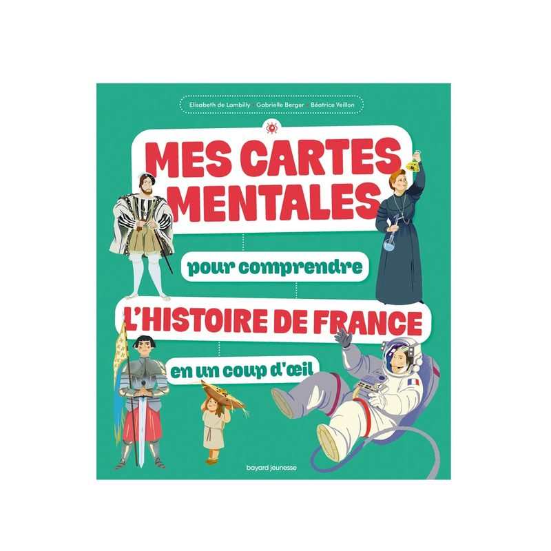 Livre Mes cartes mentales - Bayard Jeunesse